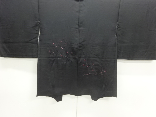 JAPANESE HAORI COAT / EMBROIDERY / FLOWER BRANCH 